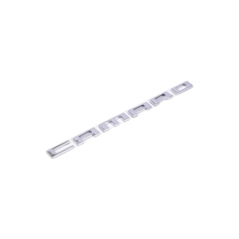 Generic Camaro 2Pcs Silver Badge Emblem - Set of 2