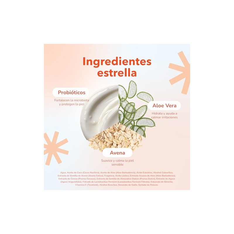 Quiin Smooth Probiotic Body Lotion Probióticos Avena y Aloe 500