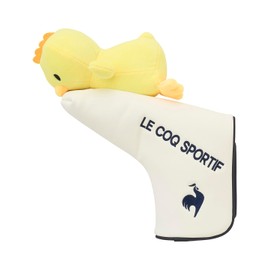 COX SPORTIF LG5SHC50L Women's WH00 Headcover, Pin-shaped, Mallet Shape, Character Chick, Cute, Golf, Putter Cover, White, WH00 (white)