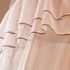 Breathable Round Canopy Lace Princess Style Mosquito Net Bed Curtain