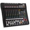 MICNAUX Audio Mixer 8 Channel Professional Mixer Console with 320