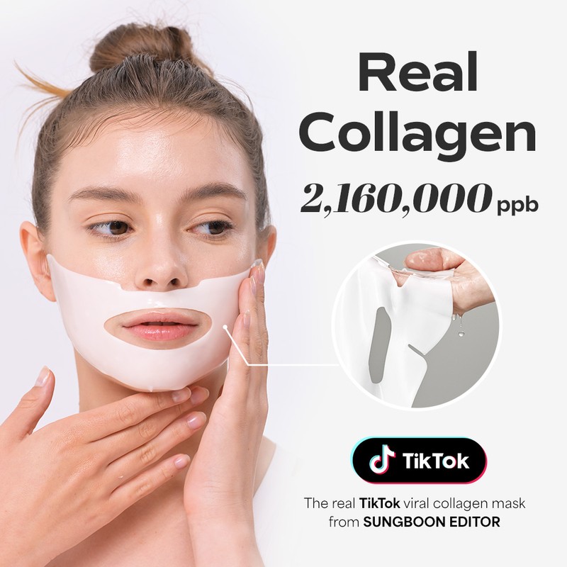 SUNGBOON EDITOR [SUNGBOON EDITOR]Deep Collagen Power Boosting Mask (4ea)