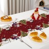 BSITSSS Christmas Table Runner Snowmen, 33×180 CM Christmas Runners for