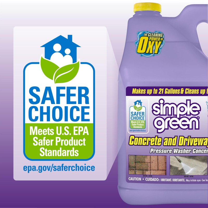 Simple Green Oxy Solve Concrete and Driveway Pressure Washer Cleaner,