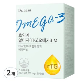 Dr.Lin Genuine Supercritical Altige Omega 3 Alpha, 30 tablets, 2 units / 닥터린 정품 초임계 알티지 오메가3 알파, 30정, 2개