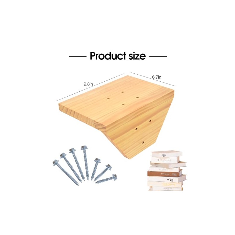 Little Library Mount – Outdoor Library Box Bracket, Mounts to