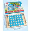 Coogam Memory Matching Game, Wooden Board Travel Toy with Memory