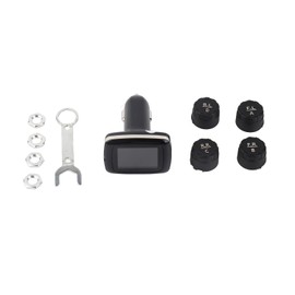 de Monitoreo de Presión de Neumáticos TPMS para Automóvil con 4 Sensores ExternosSistema de Monitoreo de Presión de Neumáticos TPMS para Automóvil, Monitor de Presión de
