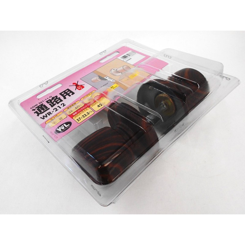 COW WR-212 Door Knob, For Passage, 261-11-O, Backset, 2.4 inches