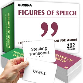 Quokka Memory Card Game for Adults – 202 Playcards for Memory Games for Seniors – Activities for Dementia Patients - Large Print, Easy-to-Read Trivia Cards