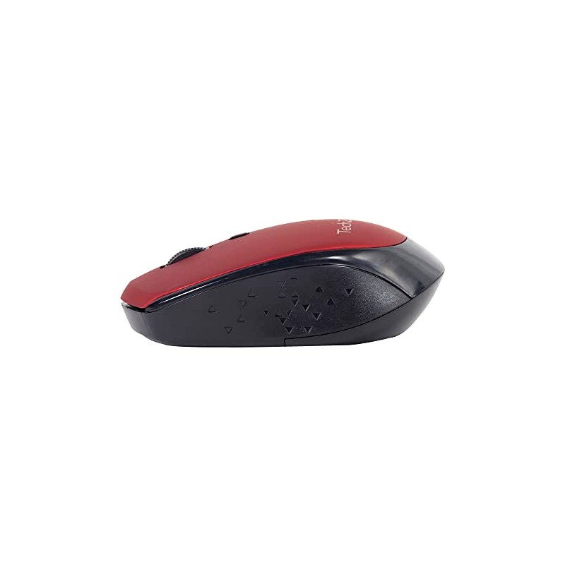 TECHZONE Mouse Óptico Inalámbrico Tecnología USB Plug and Play Ambidiestro