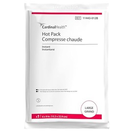 Cardinal Health™ Instant Hot Pack, Large, 6 x 9IN, Case of 16