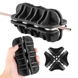 3/16 inch Tubing Straightener, Handheld Tubing Straightener, Fuel and Brake Line Tubing Straightener, Metal Tube Straightening Tool for Brake & Fuel Pipe, Copper, Aluminum, Steel Coils