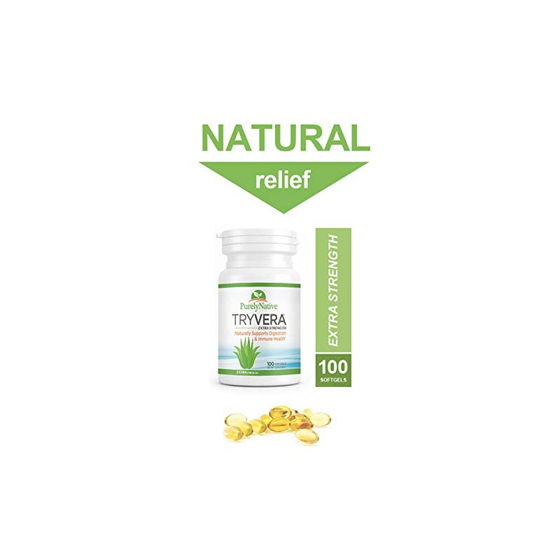 TRYVERA Aloe Vera Gels - Supports for Interstitial Cystitis, Leaky