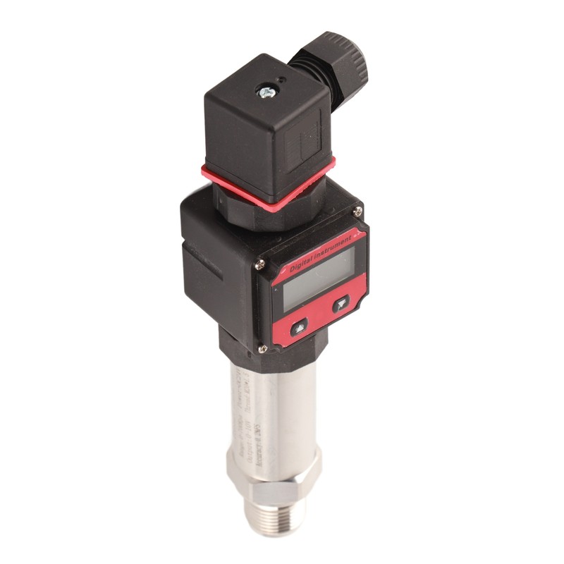 Pressure Sensor Aluminum Alloy Air Water Sender Digital Display LCD