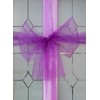 Christmas Concepts® Deep Purple Christmas Fabric Door Bow Decoration -