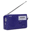 RD‑638T Hand Crank Flashlight Radio Multifunctional Portable Solar Emergency Weather