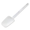 Rubbermaid Commercial Spoon-Shaped Spatula, 13 1/2 in, White - Includes