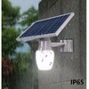 NICELAMPHK Solar Powered LED Post Light, Outdoor Garden Lamp with