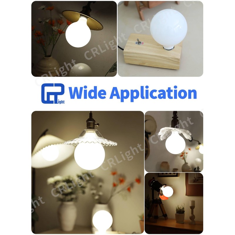 CRLight 5-inch 15W 4000K Neutral Opal G125 Large Globe LED