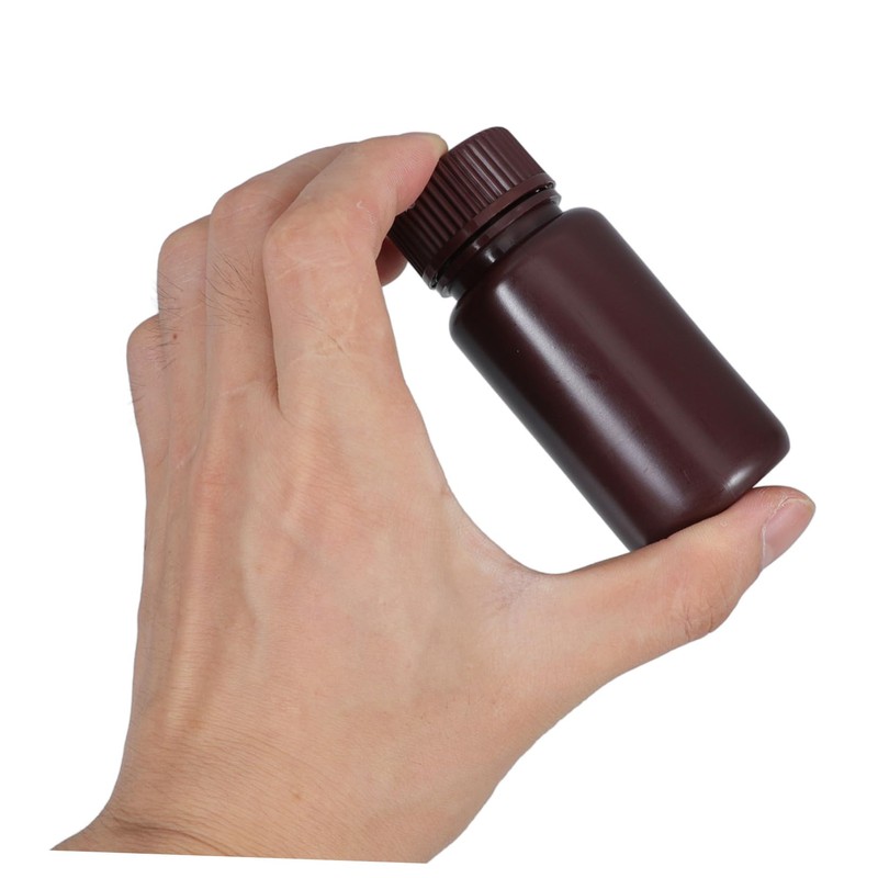 Ciieeo 6pcs Wide Mouth Laboratory Reagent Bottles High Temperature Resistant