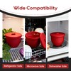 Silicone Bowl Liners for 5 Qt KitchenAid Mixers,3 Liners with