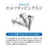 Drill Screws Hex Head M4 M5 M6 Drill Screws 6-Cack