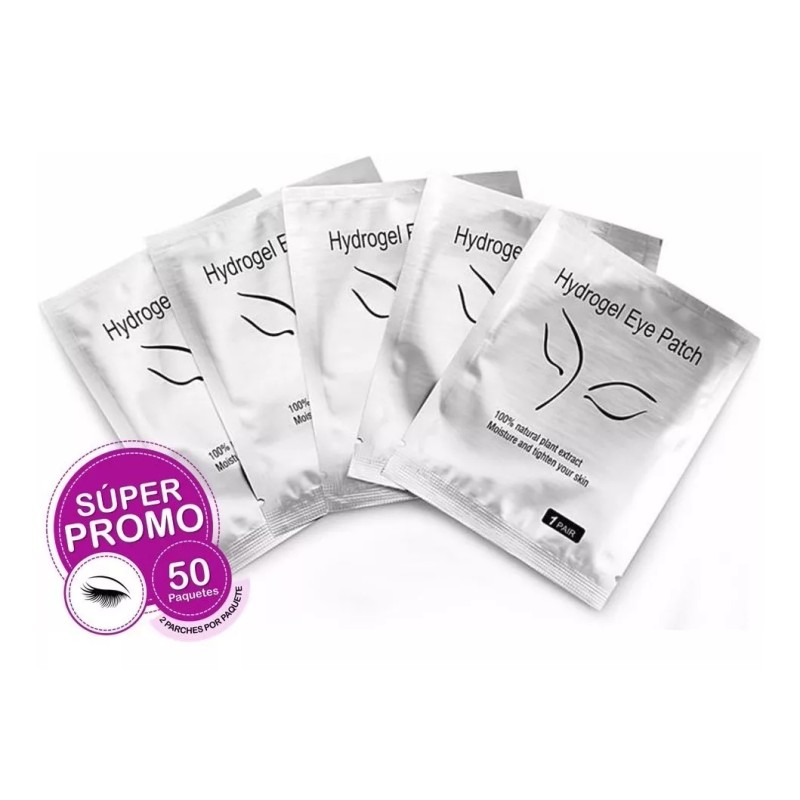 Hydrogel Eye Patch 50 Pares Parches Hidrogel Para Extension Lifting