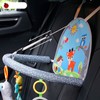 Baby Car Backseat Toy Adjustable Safe Educational Car Travel Newborn