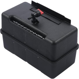 691993 Fuel Tank - 4 Quart Plastic Gas Tank with Shut Off Valve and Cap for Lawn and Garden Equipment Engines Some Specific Snow Blower 493337 490572 490579 Gas Tank With Cap