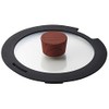 Bestco IH Glass Lid for Pots, Single Item, 7.1 inches