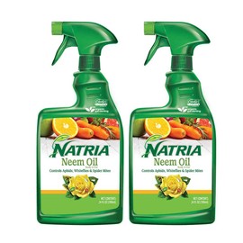 Natria 706250A Neem Oil Pest and Disease Control, 24-Ounce, Ready-to-Use (Pack of 2)