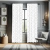 Lunarable Flecha Cortina de Microfibra, Motivos, Window Treatments 2 Panel