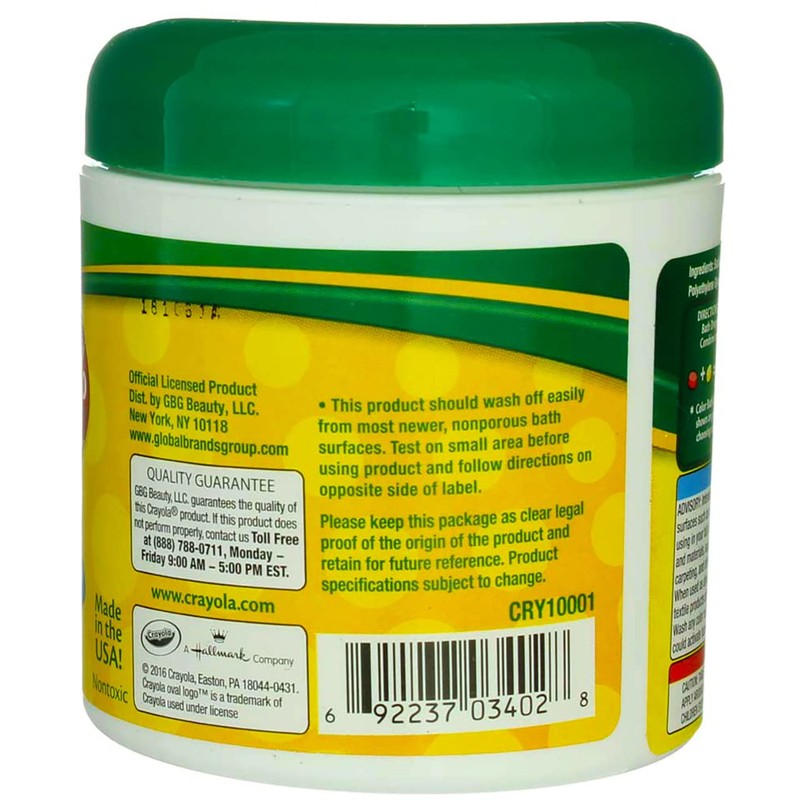 Crayola Bath Dropz 3.59 Ounces 60 Tablets (Pack of 2)