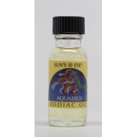 Aquarius - Wisteria - Sun's Eye Zodiac Oils - 1/2 Ounce Bottle