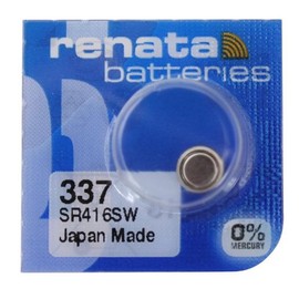 Renata 337(SR416SW) Button Cell watch battery