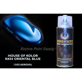 House of Kolor Oriental Blue KK04 12oz Aerosol Can Kandy Kosmic Kolor