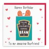 Hunts England - Romantic Boyfriend Birthday Card - Favourite Human