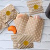 Bolsas de Papel Kraft Biodegradable, 100 Unidades, 5 Patrones