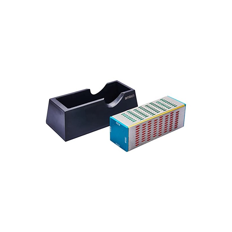 Amtech E2557 4 Sided Diamond Sharpening Block
