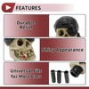 HEROFFIX 8.1cm Skull Shift Knob Universal Gear Shifter Knob Resin