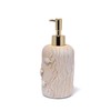 ZAWUU Eco-Friendly Resin Turtle Relief Soap Dispenser with Gold Pump