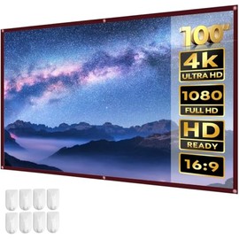 Projection Screen for Projector, Home Cinema and Presentation