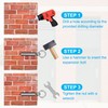 MECCANIXITY Concrete Eye Bolt Expansion Eyebolt M8x60mm 304 Stainless Steel