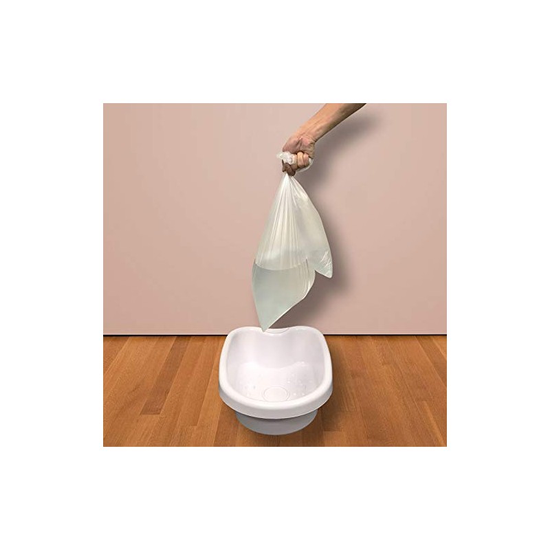 100 Disposable Lightweight Non-Toxic Plastic Foot Liners for Large Ionic