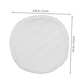 10pcs 12 Washable Pads Nursing Pad Cotton Pad Breathable Breastfeeding Cover Breastfeeding Pads Extra Large Nipple Covers Washable Pads for Women Breastfeeding White Healeved