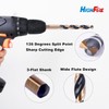 HIGHFIRE 29 PCS Mechanic Drill Bit Set, M2 HSS Heavy
