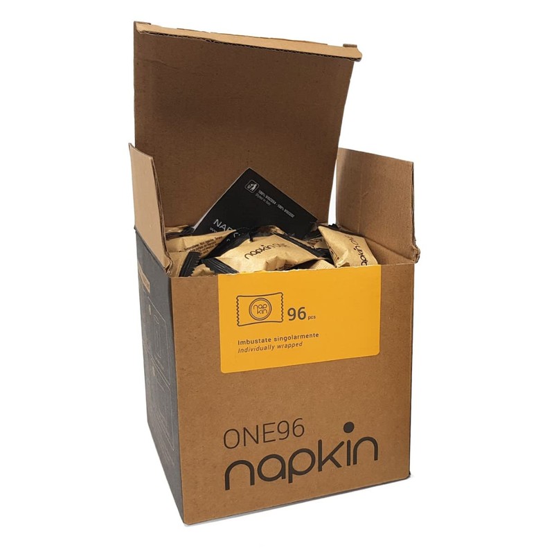 Napkin CREHO One 96 Pressed Viscose Wipes Tablets