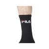 FILA Men's Casual Socks (Pack of 12), black / white