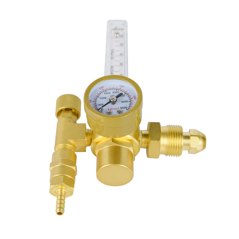 Zistel CO2 Argon Regulator Argon Flow Meter Gas Regulator Gauge